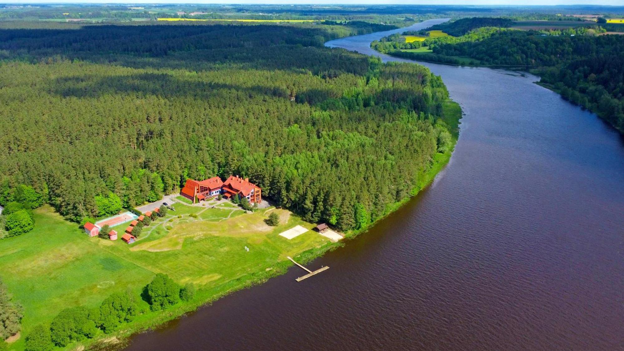 Hotel Nemuno Slenis Birštonas Exteriér fotografie